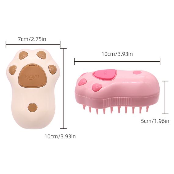Парова щітка Cat's Paw Pet Spa для вичісування шерсті з розпилювачем · USB зарядка | Зображення 4
