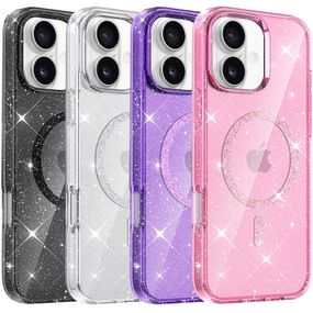 Чохол TPU Eclipse Sparkle (MagFit) для Apple iPhone 16 (6.1")
