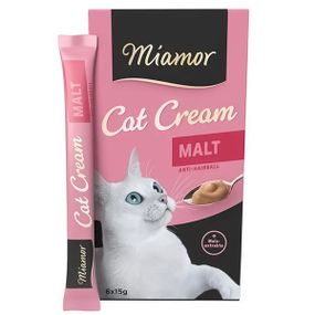 Жидкое лакомство для котов с солодом Miamor Cream Malt, 15 гр х 6 шт