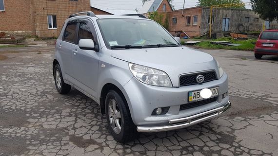 Передній захист ST014 (нерж.) d60/60 для Daihatsu Terios 2006-2024 рр | Зображення 1