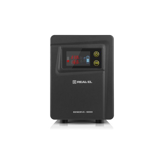Пристрій безперебійного живлення REAL-EL RESERVE-1000 (EL122100004) | Зображення 1