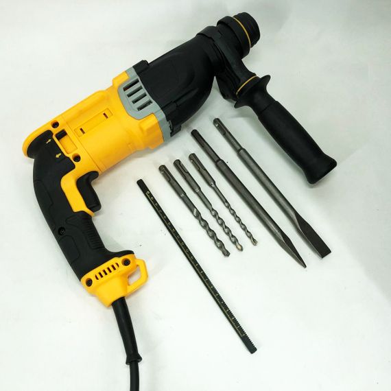 Перфоратор для роботи з бетону Ударний перфоратор із прямим корпусом 600 Вт, Перфоратори електричні UA-71 | Зображення 3