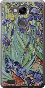 Чехол на Huawei Ascend Mate 7 Винсент Ван Гог. Ирисы "161u-140-17620"