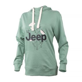 Толстовка JEEP HOODED OVERSIZE SWEATSHIRT Botanical Print