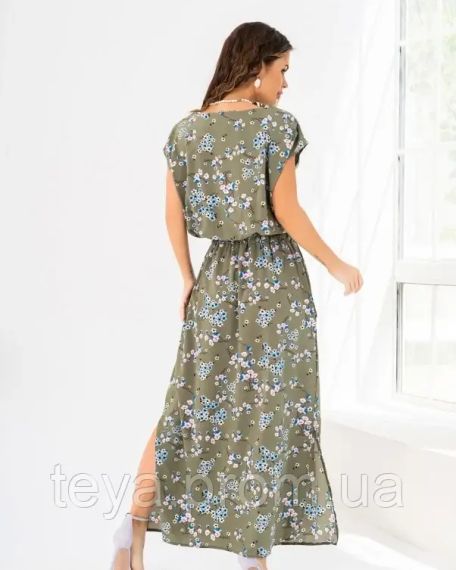 Плаття для жінок колір хакі розмір XL FI_008120 | Зображення 2