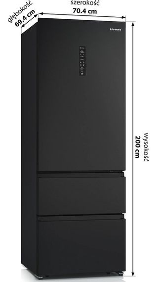 Холодильник Hisense RT641N4AFE1 (BCD-456WY) | Зображення 3