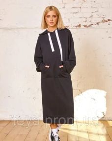 Плаття для жінок колір чорний розмір XL FI_001002