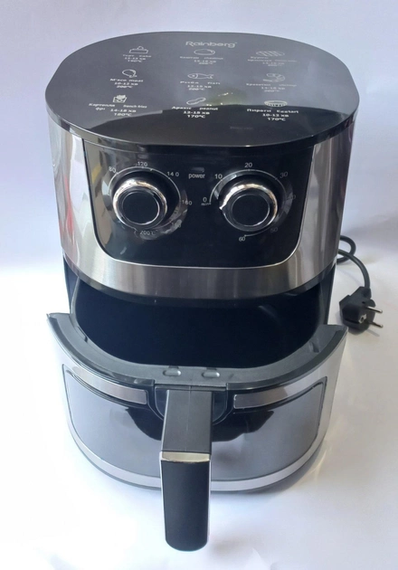Аерофритюрниця 8L Rainberg RB-2269 чорна 4200w | Зображення 3