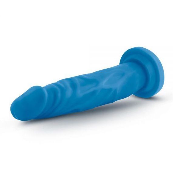 Фаллоимитатор NEO 7.5INCH DUAL DENSITY COCK NEON BLUE sexstyle | Зображення 3