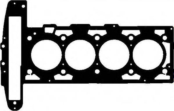 Прокладка, головка циліндра OPEL 2,2 16V Z22YH -12 (вир-во Elring) ELRING 808884 на OPEL SIGNUM