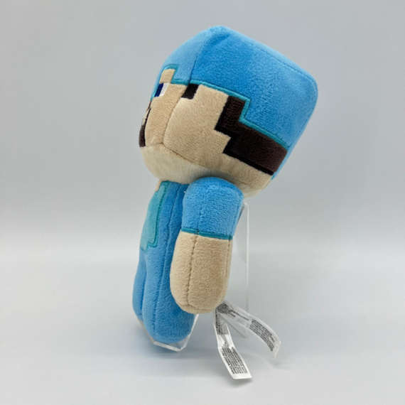 Іграшка м'яка Стів у алмазній броні 21 см із гри Minecraft, Стів у діамантовій броні | Зображення 7