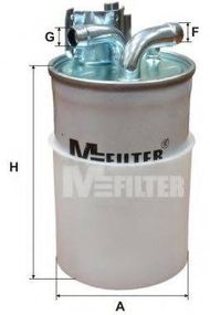 Фільтр палив. VW (вир-во M-Filter) MFILTER DF692 на AUDI A8 седан (4D2, 4D8)