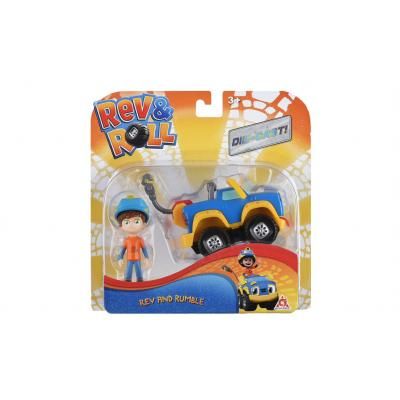 Ігровий набір Rev&amp;Roll Рев та Рамбл DieCast Рев та Рамбл (EU881011) | Зображення 6