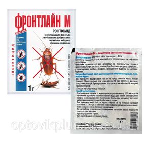 Порошок от тараканов, клопов, мурашек "Фронтлайн М"