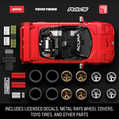 Конструктор Mattel Brick Shop Hot Wheels Elite Acura 876 деталей (JFT17) | Зображення 2