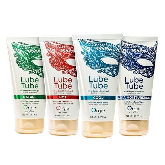 Змащувальна мастило для сексу "LUBE TUBE HOT" Orgie | Зображення 3