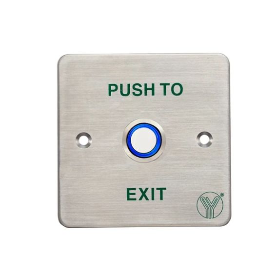 Yli Electronic PBK-814C(LED) (метал) Контактная кнопка выхода - Кнопки