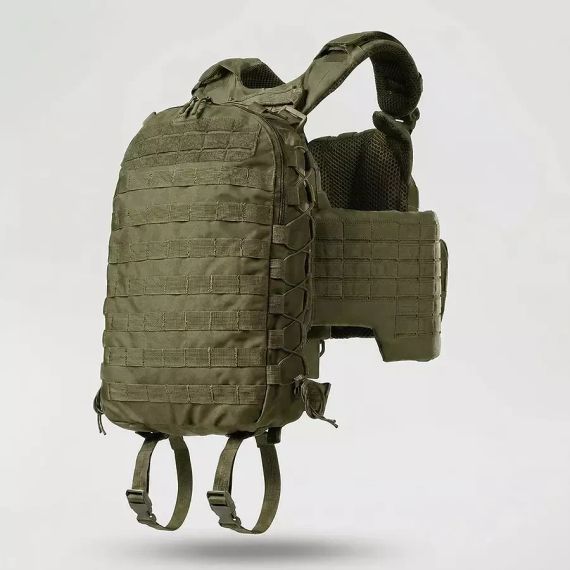 Рюкзак тактичний 10л Олива, штурмовий рюкзак військовий Ukrarmor укрармор Cordura 1000D, рюкзак ЗСУ MOLLE похід | Зображення 7