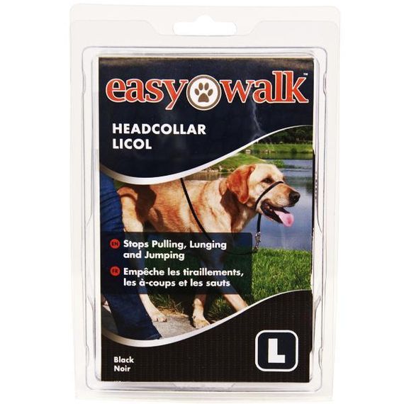 Premier легка прогулянка (Easy Walk) тренувальний нашийник для собак Чорний | великий