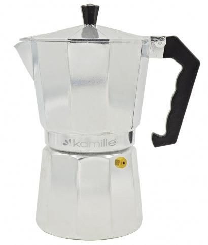 Гейзерна кавоварка Kamille на 9 чашок 450мл