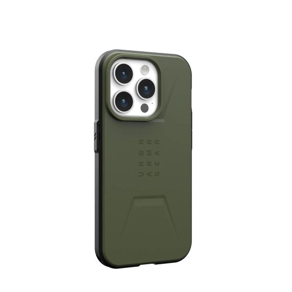 Чохол UAG для Apple iPhone 15 Pro Civilian Magsafe, Olive Drab (114275117272) | Зображення 2