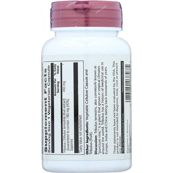 Тестостероновый комплекс Solaray Tribulus Extract 450 mg 60 Veg Caps SOR-03797 | Зображення 2