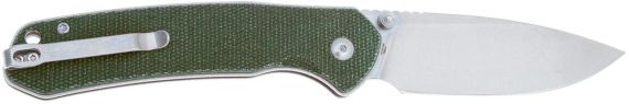 Ніж CJRB Large Pyrite Micarta OD Green | Зображення 1