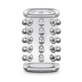 Насадка STAY HARD-COCK Sleeve 02, CLEAR, Бесцветный прозрачный