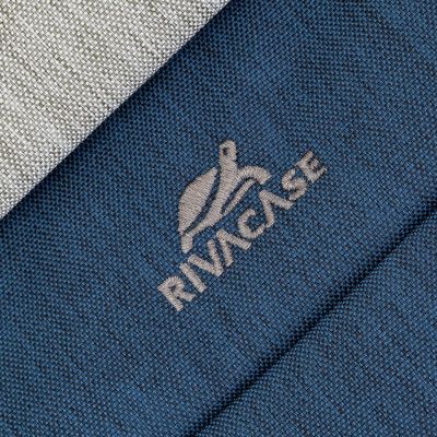 Сумка для ноутбука RivaCase 15.6&quot; 7532 Prater, grey/dark blue anti-theft (7532Grey/DarkBlue) | Зображення 5