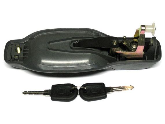 Iveco Turbo Daily (89-99) сіра зовнішня ручка передня ліва з ключами, Івеко Турбо Дейлі | Зображення 1