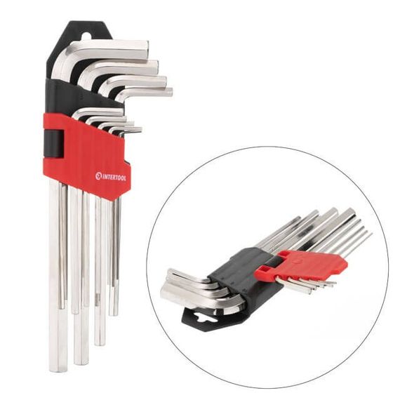 Набір інструментів 1/2", 3/8", 1/4", STORM, 126 од., Cr-V INTERTOOL ET-8126 | Зображення 5