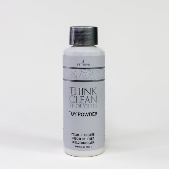 Пудра для догляду за іграшками Sensuva Think Clean Thoughts Toy Powder (56 г)