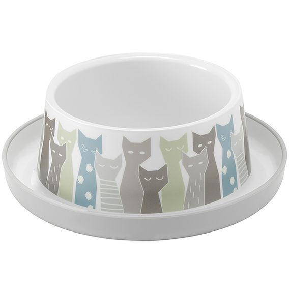 Миска для котів та собак Moderna Trendy Dinner, 350 мл, сіра