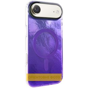 Чохол TPU Shiny Mountain (MagFit) для Apple iPhone 17 Air (6.6") Green / Blue Purple
