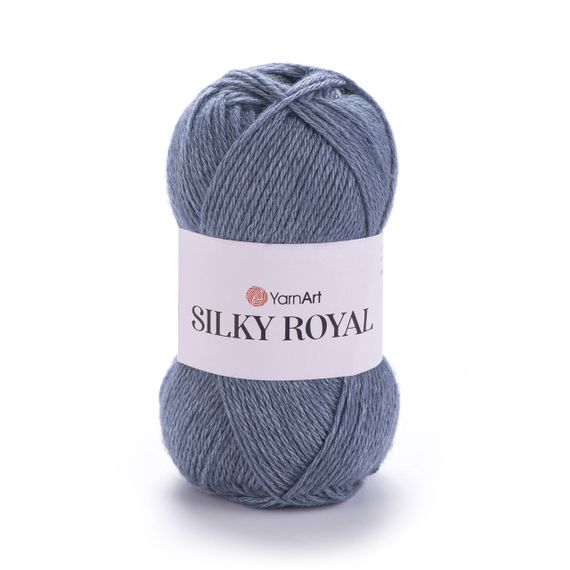 Пряжа YarnArt Silky Royal № 431 (Ярнарт Сілкі Роял) – 65% меринос, 35% шовк, 50 г / 140 м