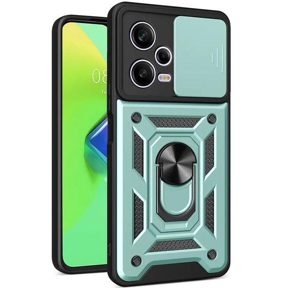 Чохол Ummi Camshield Serge Ring для Xiaomi Redmi Note 12 Pro+ 5G Зелений