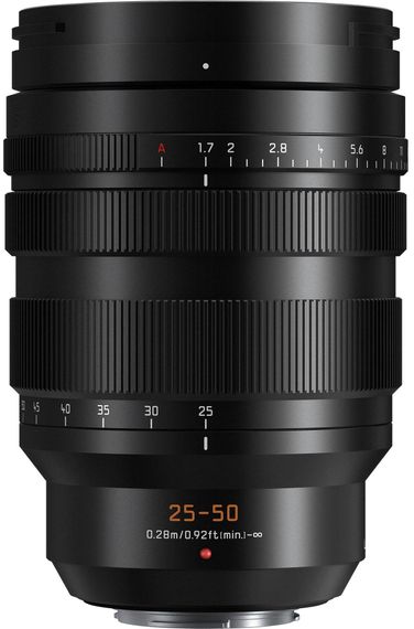 Объектив Panasonic Micro 4/3 Lens 25-50mm f/1.7 ASPH (H-X2550E) | Зображення 1