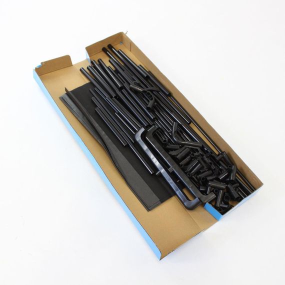 Підлогова вішалка для одягу 178х60х26 см, Clothes Rack Up, Чорний/стойка-вішка в передпокій/стійка для одягу | Зображення 5