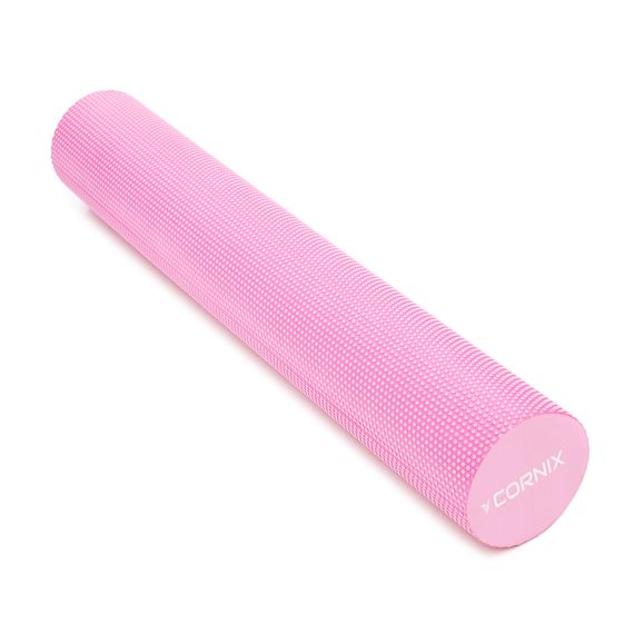 Масажний ролик Cornix EVA+ 90 x 15 см (валик, ролер) XR-0313 Pink | Зображення 4