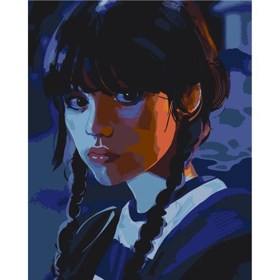 Картина по номерам "Холодный взгляд" Art Craft 40х50см 10406-AC