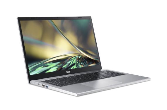 Ноутбук Acer Aspire 3 A315-510P 15.6' FHD, Intel C N100, 4GB, F128GB, UMA, Win11, сріблястий (NX.KDHEU.003) | Зображення 2