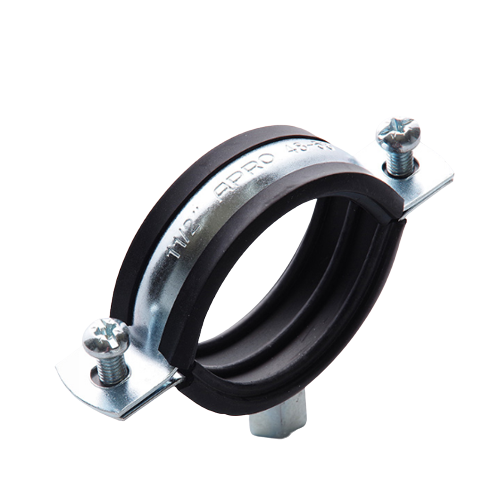 Хомут трубний 75-80мм 2 1/2" з гайкою M8 APRO | Зображення 1