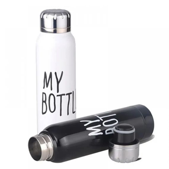 Термос 9045 My Bottle, 320 мл, харчова сталь, для будь-яких температур, термос-пляшка | Зображення 2