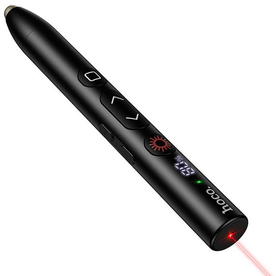 Лазерна указка Hoco GM203 Touch + стілус 180mAh Black | Зображення 2