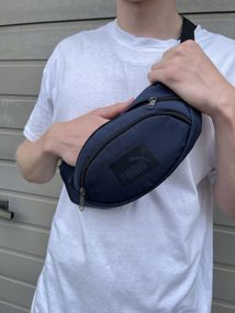 Бананка Puma синя/ накатка