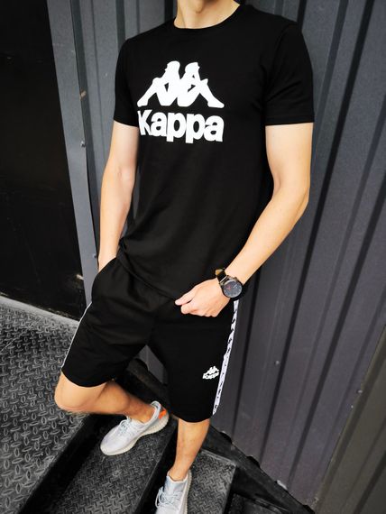 Літній чоловічий комплект Kappa футболка + шорти