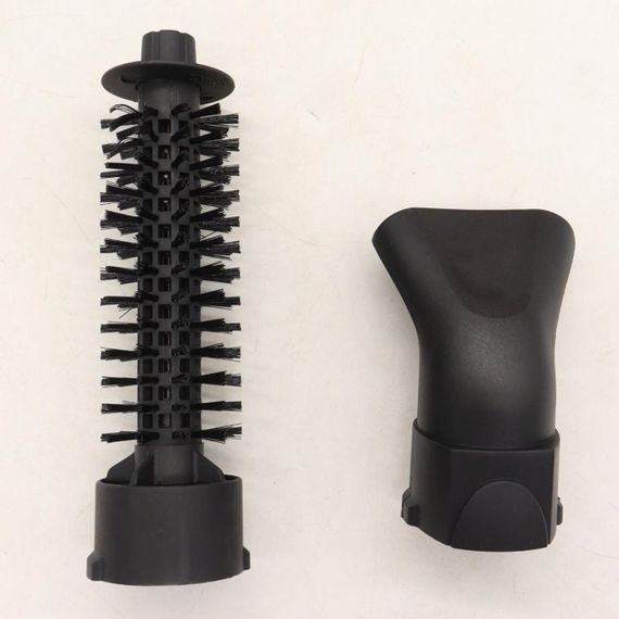 Фен-щітка для волосся, що обертається 3в1 Gemei GM-4828 / Фен-браш для укладання волосся з насадками | Зображення 8