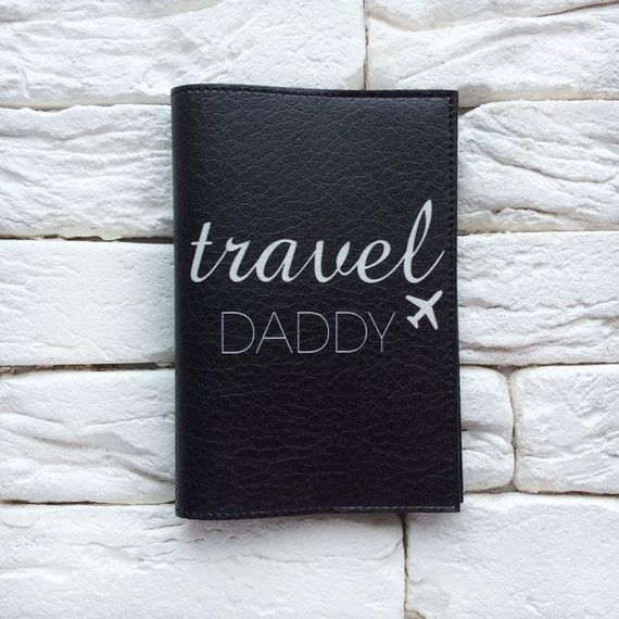 Обкладинка для паспорта Travel Daddy 2 (чорний) | Зображення 1