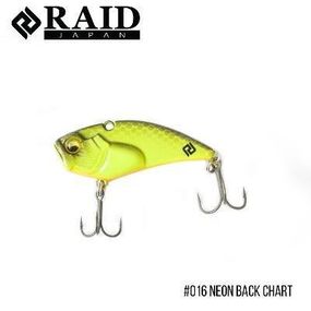 Воблер Raid Level Vib Boost (38mm, 7g) (016 Neon Back Chart)