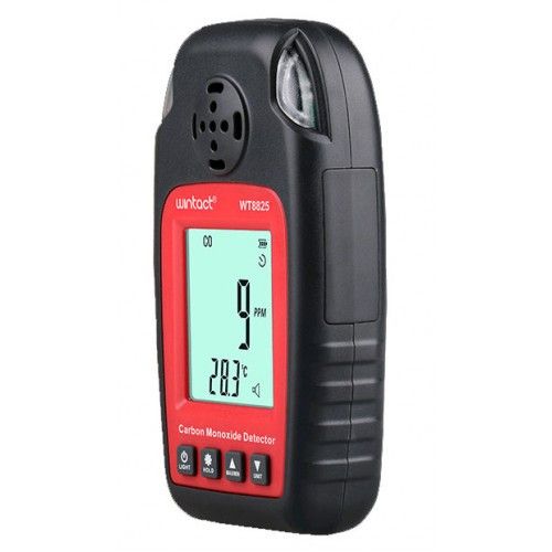Газоаналізатор СО + термометр (0-1000 ppm, 0-50°C) WINTACT WT8825 | Зображення 3